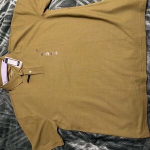 Tommy Hilfiger Men's Olive Polo Shirt